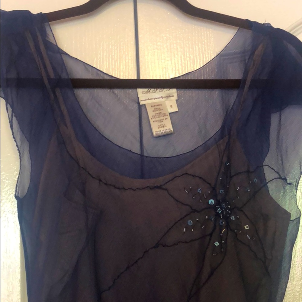 MSSP silk blouse